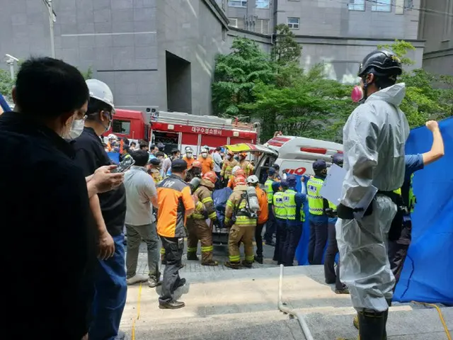 韓国・大邱のビルで火災、7人が死亡（画像提供:wowkorea）