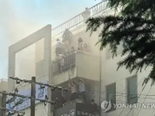 韓国南東部・大邱のビル火災で７人死亡　放火か＝容疑者死亡