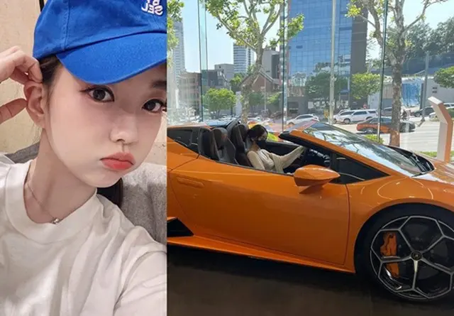 気象キャスターのカン・アラン、自分でランボルギーニ購入？（画像提供:wowkorea）