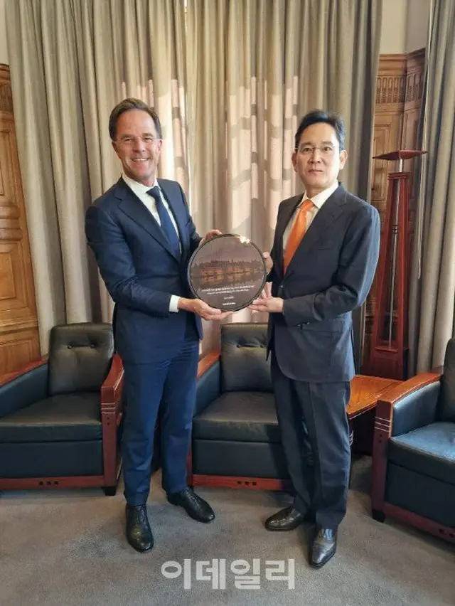 サムスン電子副会長、オランダ首相と会合 「ASML装備供給の協力要請」（画像提供:wowkorea）