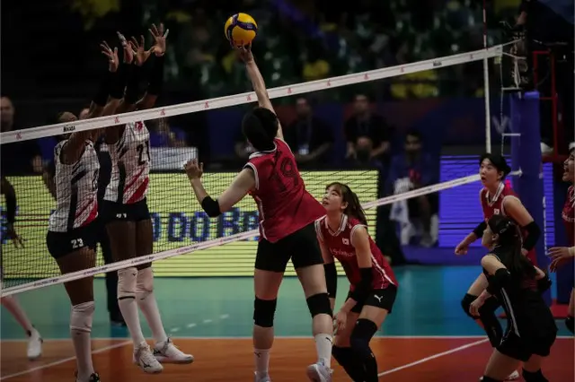 女子バレー韓国代表、ドミニカ戦もストレート負け＝FIVBバレーボール・ネーションズリーグ（画像提供:wowkorea）