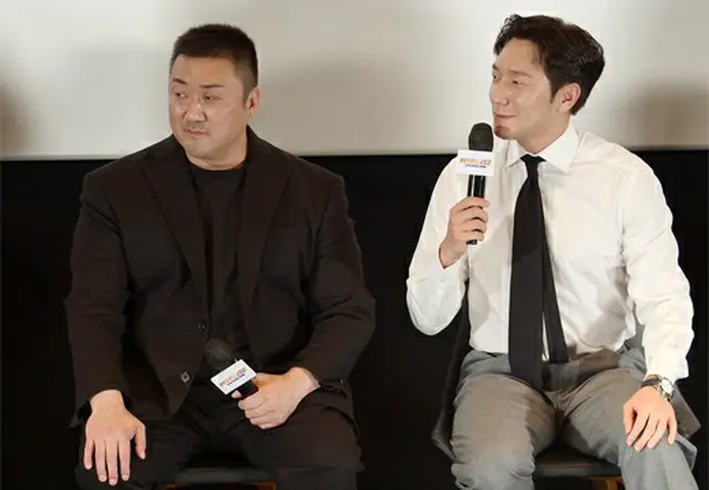 「犯罪都市2」ソン・ソック、大ヒット感謝イベントで突然席を立つ（画像提供:wowkorea）