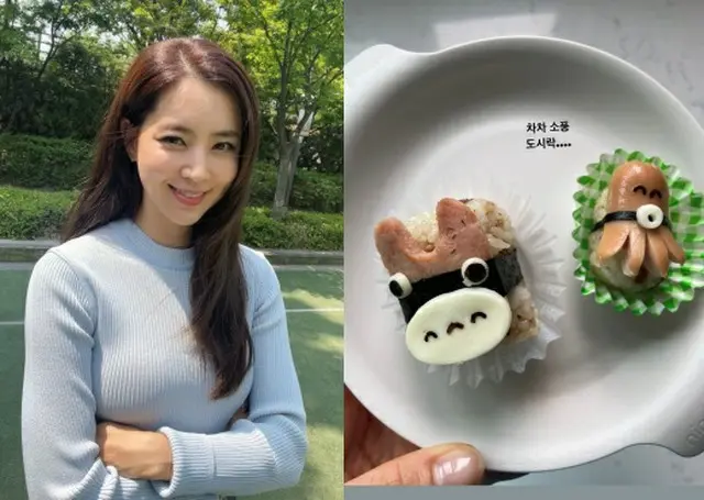 女優ハン・チェア、愛娘のために作った愛情いっぱいの「キャラ弁」公開（画像提供:wowkorea）