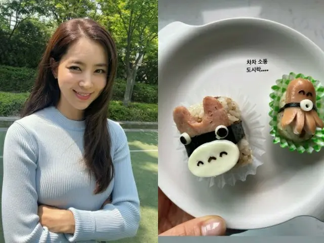 女優ハン・チェア、愛娘のために作った愛情いっぱいの「キャラ弁」公開（画像提供:wowkorea）