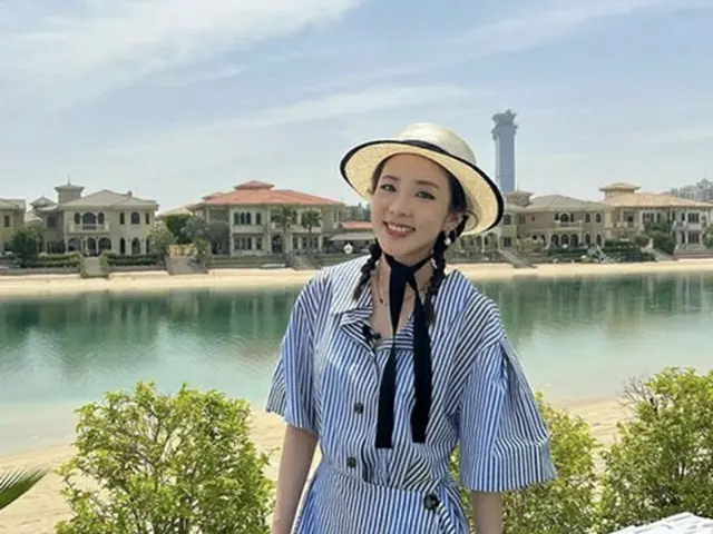 DARA（元2NE1）…「1泊100万円超のホテル・スーパーカー・4階建てヨット」の超豪華ドバイ旅行で「キャハ」（画像提供:wowkorea）