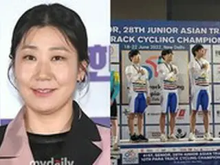 女優ラ・ミラン「息子のアジアジュニア選手権金メダルを報告」…イ・セヨンら俳優仲間のお祝い続く