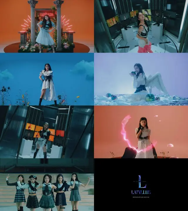 ”デビューD-1”「Lapillus」、MVティーザー第2弾公開…ティーンクラッシュの魅力炸裂（画像提供:wowkorea）