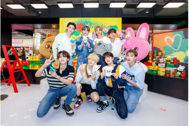 Stray　Kids（JYPエンターテインメント提供）＝（聯合ニュース）≪転載・転用禁止≫