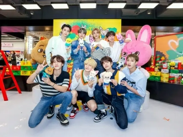 Stray　Kids（JYPエンターテインメント提供）＝（聯合ニュース）≪転載・転用禁止≫