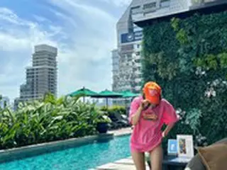 お笑い芸人パク・ソングァンの妻イ・ソリ、夫もビックリ…アイドル顔負けの水着姿