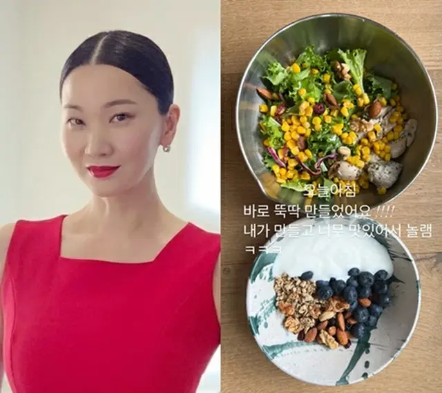 モデル兼女優チャン・ユンジュ、トップモデルはヘルシー朝食を”てきぱき準備”（画像提供:wowkorea）
