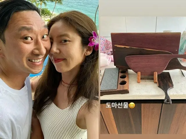 ”新婚”ソン・ダムビ＆イ・ギュヒョク、結婚祝いのプレゼントを公開 「新居準備の必要なし？たくさんの贈り物」（画像提供:wowkorea）