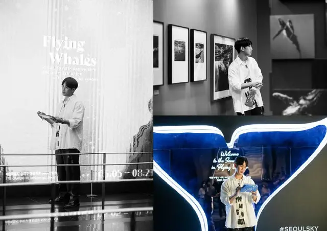 「パク・ギウンのCULTURE LIVE」、Media Art特別展「僕はクジラ」を放送（画像提供:wowkorea）