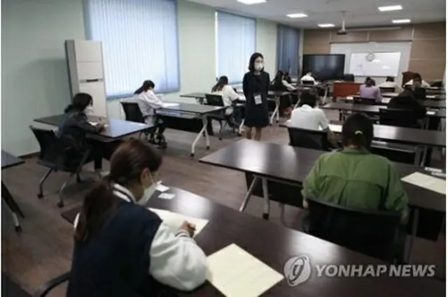 カザフスタンで実施された韓国語能力試験の様子（資料写真）＝（聯合ニュース）