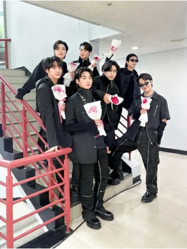 BTS（BTSのツイッターより）＝（聯合ニュース）≪転載・転用禁止≫