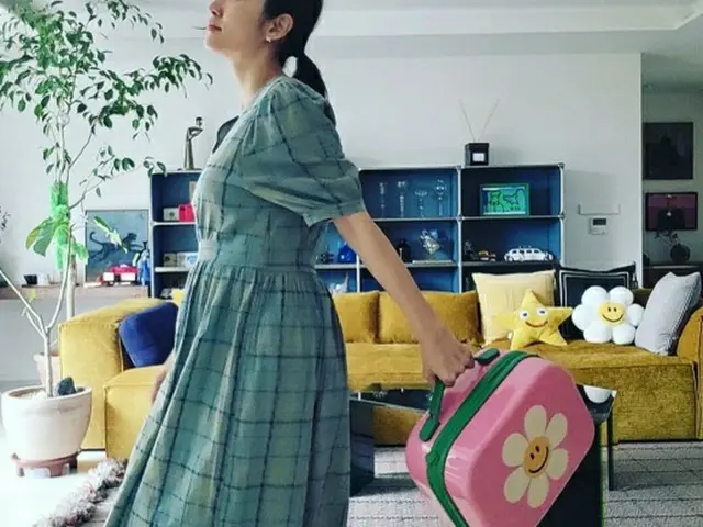 女優チョン・ヘビン、妊娠6か月の”Dライン”を披露（画像提供:wowkorea）