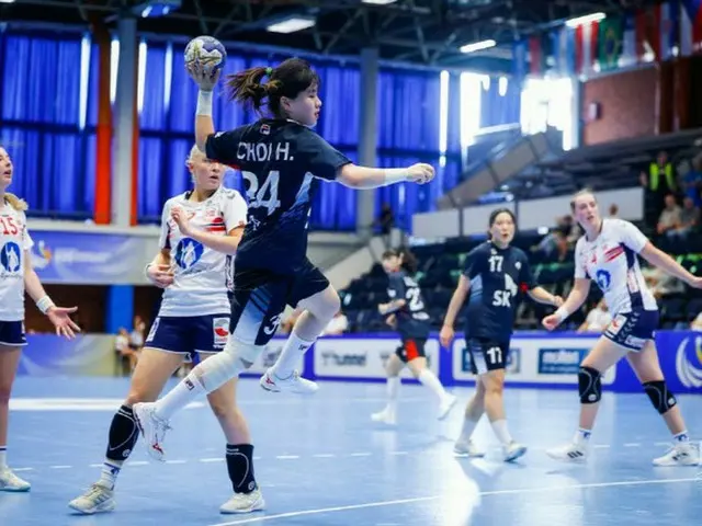 韓国、世界女子ジュニアハンドボール第1戦“難敵”ノルウェーに惜敗（画像提供:wowkorea）