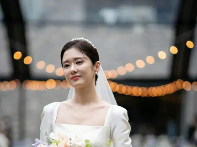 女優チャン・ナラ、結婚式の写真公開「良い妻、誠実な演技者になります」（画像提供:wowkorea）
