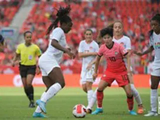 サッカー女子韓国代表、親善試合で強豪カナダと引き分け