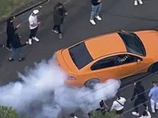 豪州でランボルギーニが爆音と共に爆走…結婚式の祝賀イベントだった＝韓国報道