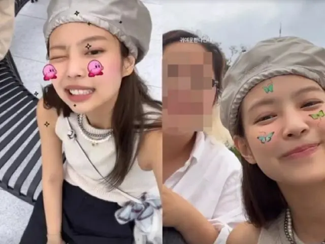 “「BTS（防弾少年団）」Vと熱愛説”JENNIE（BLACKPINK）、これだから皆をとりこに？ラブリーな妖精スマイル（画像提供:wowkorea）