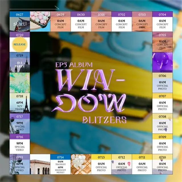 「BLITZERS」、新譜「WIN-DOW」タイムテーブル公開…カムバックに向けカウントダウン（画像提供:wowkorea）