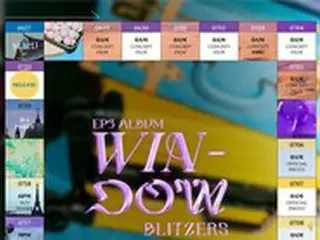 「BLITZERS」、新譜「WIN-DOW」タイムテーブル公開…カムバックに向けカウントダウン