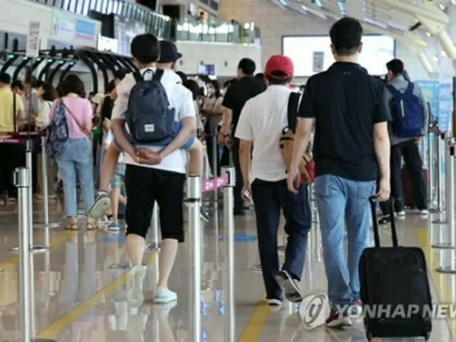 金浦空港の国内線ターミナル＝１日、ソウル（聯合ニュース）