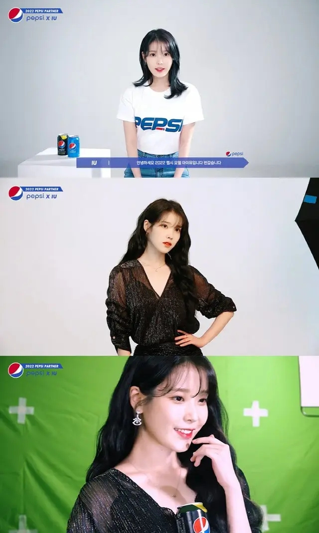 IUのペプシ撮影第2弾メイキングフィルムが公開された。（画像提供:wowkorea）