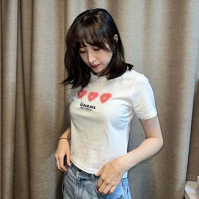 ハニ（EXID）、10歳上のヤン・ジェウンと熱愛認めたその後…「胸に描かれたハート」（画像提供:wowkorea）