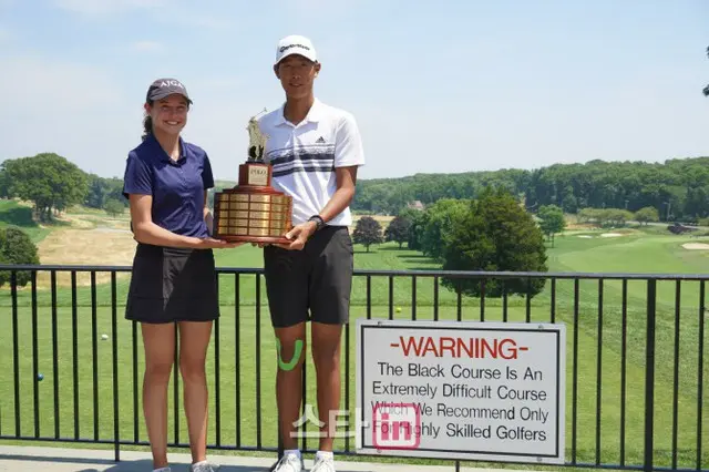 17歳のゴルフ有望株イ・ビョンホ、ポロゴルフジュニアクラシックを制覇＝過去にはウッズも優勝（画像提供:wowkorea）