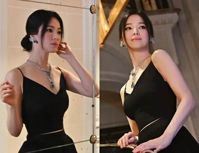 女優ソン・ヘギョが美しい姿を見せつけた（画像提供:wowkorea）