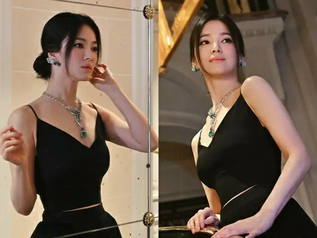 女優ソン・ヘギョが美しい姿を見せつけた（画像提供:wowkorea）