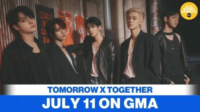 【公式】「TOMORROW X TOGETHER」、米ABC朝の番組「GOOD MORNING AMERICA」出演へ（画像提供:wowkorea）