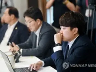 韓国与党　代表の性接待疑惑をきょう審議＝懲戒なら党内混乱