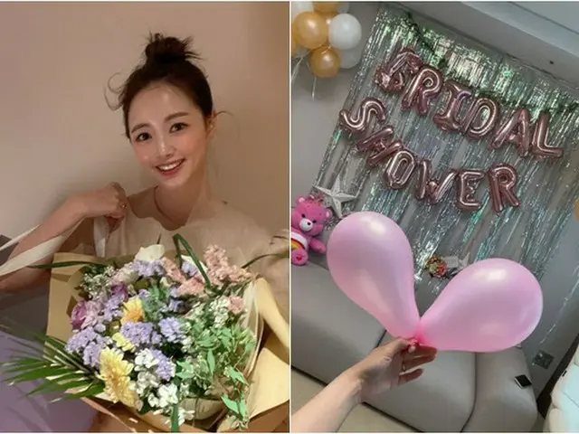 アンディ（SHINHWA）と結婚した女子アナ、”ブライダルシャワー”を公開（画像提供:wowkorea）