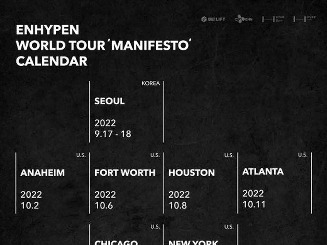 【公式】「ENHYPEN」、初のワールドツアー開催を発表 | wowKorea（ワウコリア）