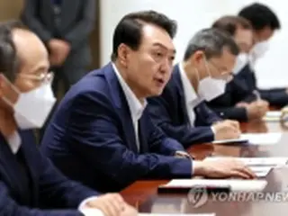 尹大統領「国民生活の安定へ総力を」　非常経済民生会議を初主宰