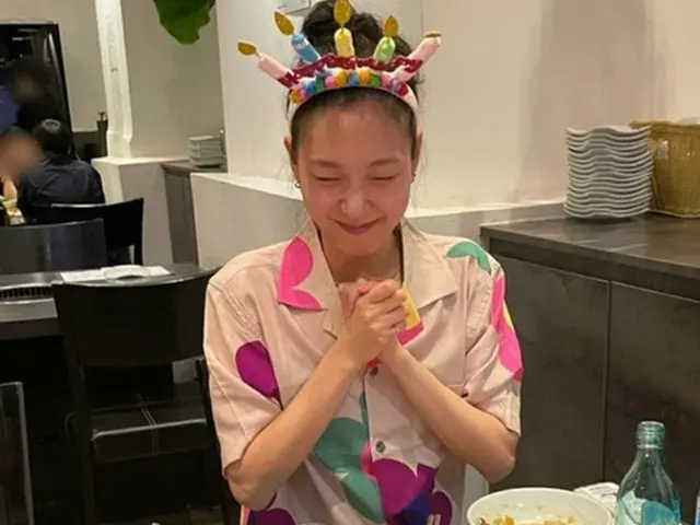 キム・ゴウンが誕生の祝福に感謝を表した（画像提供:wowkorea）