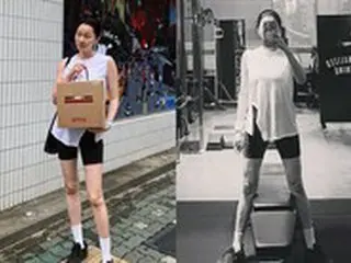 モデル兼女優チャン・ユンジュ、これこそがマネキン！…スーパーモデルの無補正脚線美