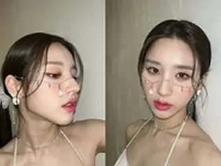 「今月の少女（LOONA）」ヒジン、幻想的なフェイスチェーン姿を公開