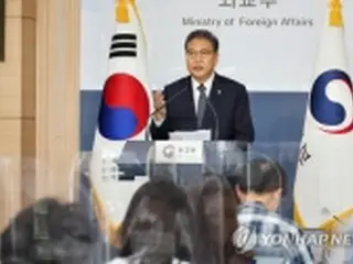 中国との「平等な外交」強調　「普遍的価値の重視を」＝韓国外相