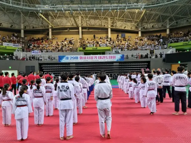 華城市で2年ぶりにテコンドー大会開催＝韓国（画像提供:wowkorea）