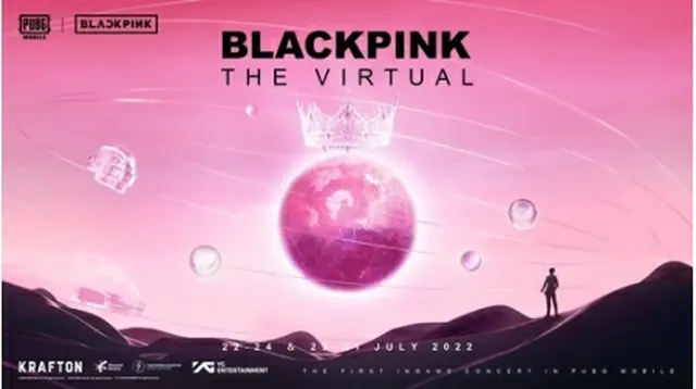 BLACKPINKの公式SNS（交流サイト）でバーチャルコンサートのポスターがお披露目された（YGエンターテインメント提供）＝（聯合ニュース）≪転載・転用禁止≫