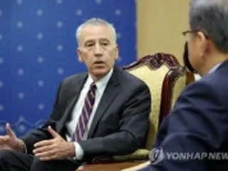 駐韓米大使が業務開始　韓国外相と面会＝同盟強化に意欲