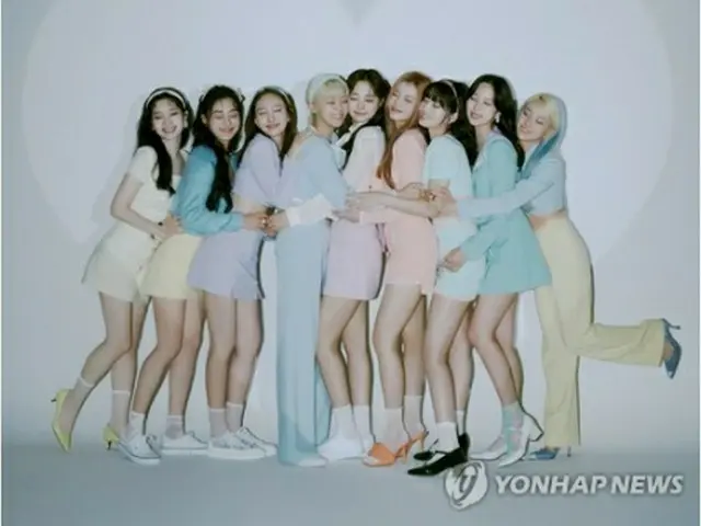 TWICE（JYPエンターテインメント提供）＝（聯合ニュース）≪転載・転用禁止≫