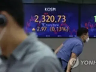韓国総合株価指数　史上初の０．５%利上げでも反発