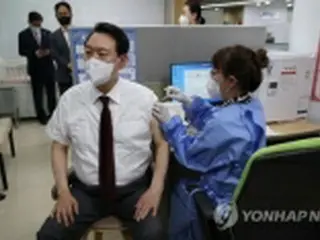 尹大統領がワクチン４回目接種　国民にも呼び掛け＝韓国