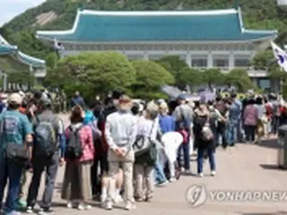 一般開放の青瓦台　累計観覧客125万人突破＝韓国
