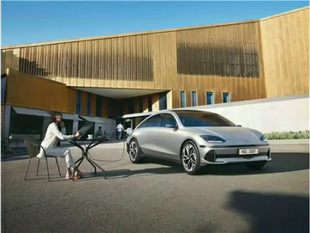「アイオニック6」（現代自動車提供）＝（聯合ニュース）≪転載・転用禁止≫